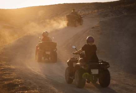 Sunset ATV Tour Through the Valleys of Cappadocia