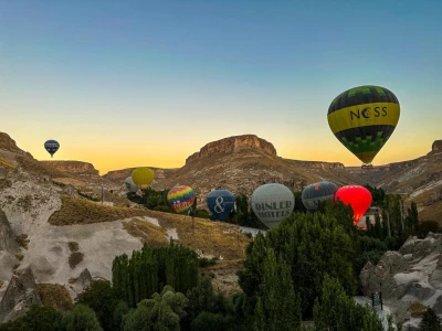 Naik Balon Udara Panas Lembah Soganlı (Penerbangan Nyaman)