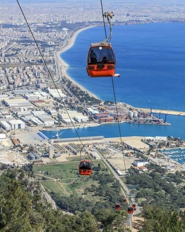 Antalya Skyline: A Cable Car Odyssey to Ancient Marvels and Majestic Waterfalls