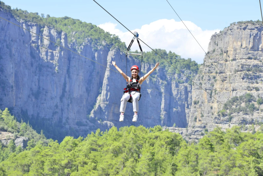 1 Day Antalya Adventure Tours (Jeep Safari - Rafting - Zipline Adventure )