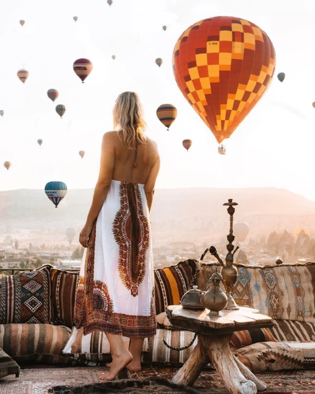 コザ 洞窟 ホテル ルーフトップ サンライズ 撮影