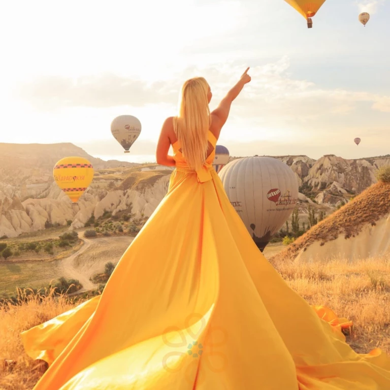 拍摄时租去的衣服