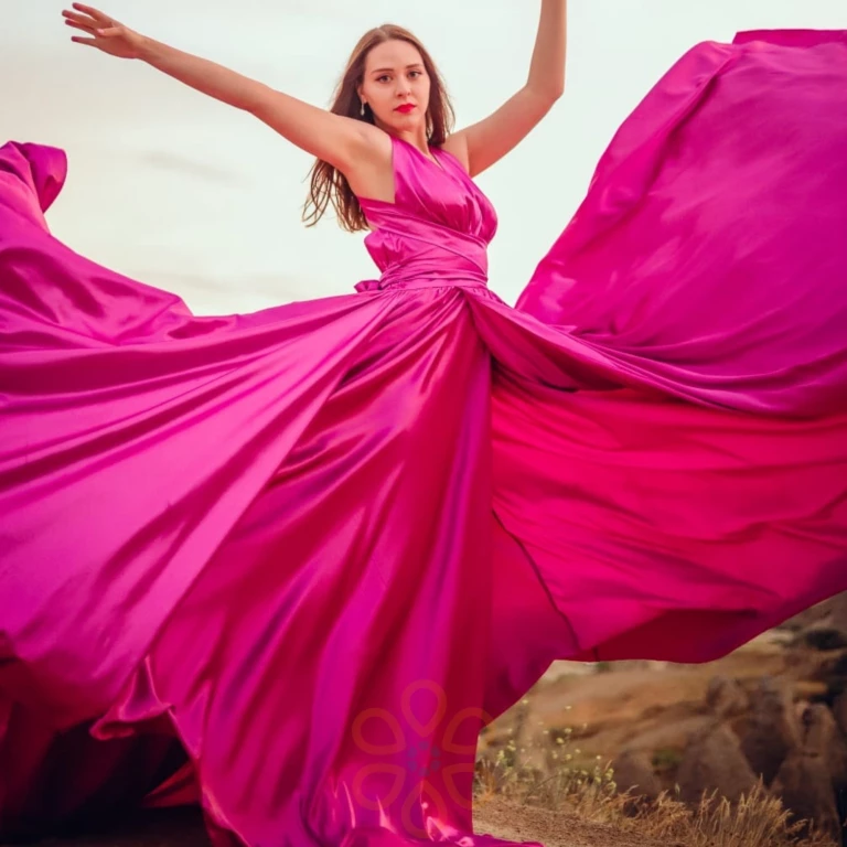 拍摄时租去的衣服