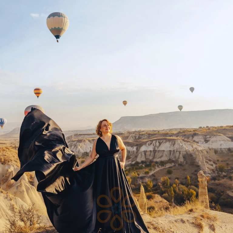 拍摄时租去的衣服