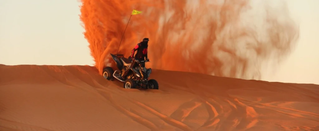 Desert Safari BBQ Dinner Quad Bike Experience (add-on only)
