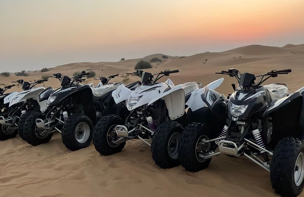 Desert Safari BBQ Dinner Quad Bike Experience (add-on only)