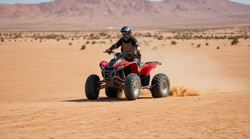 Desert Safari BBQ Dinner Quad Bike Experience (add-on only)