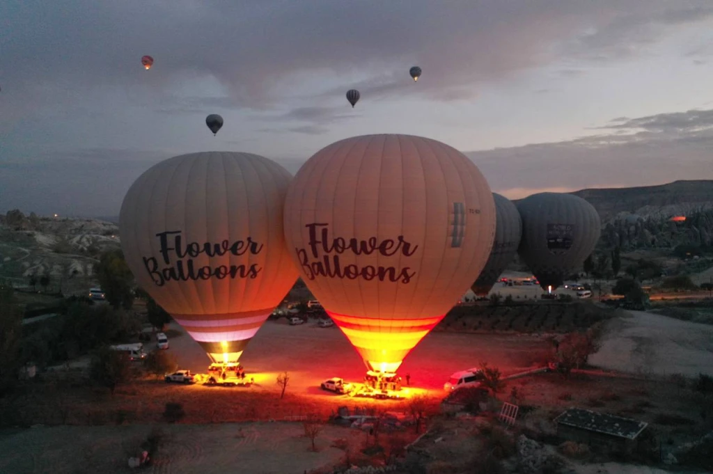 Sunrise Ballonflug in Soganli Valley