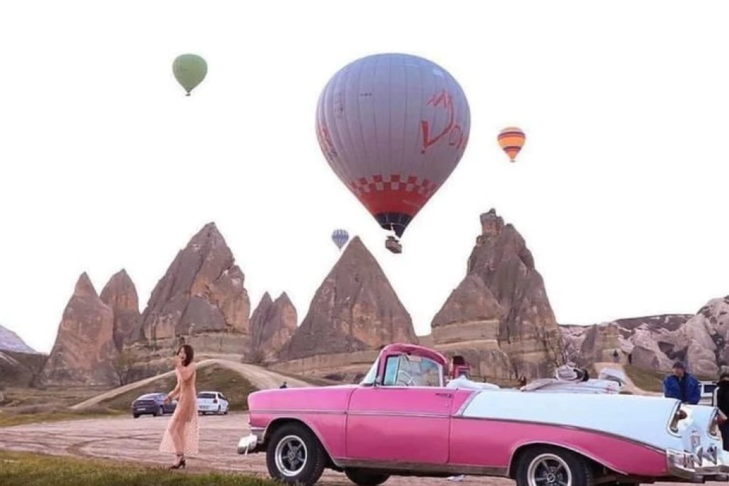 Passeio de balão de ar quente de Cappadocia