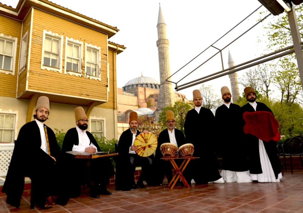 Ceremonia de Dervish en Hagia Sophia
