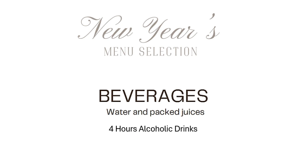 NEW YEARS GALA EVENT! ON DEC 31, 2024