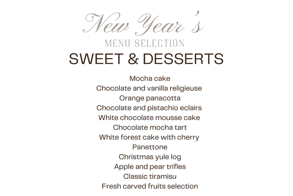 NEW YEARS GALA EVENT! ON DEC 31, 2024