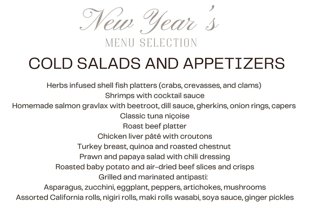 NEW YEARS GALA EVENT! ON DEC 31, 2024