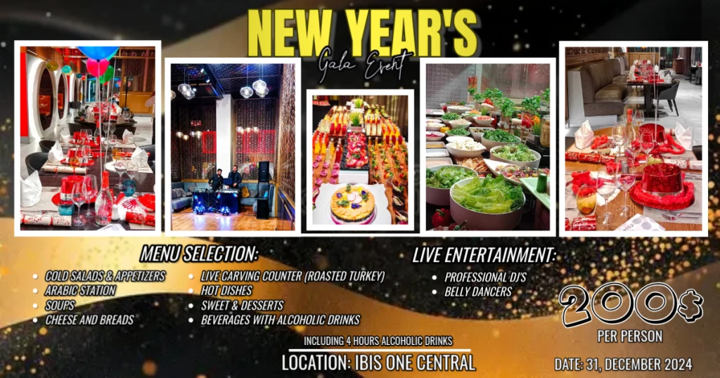 NEW YEARS GALA EVENT! ON DEC 31, 2024