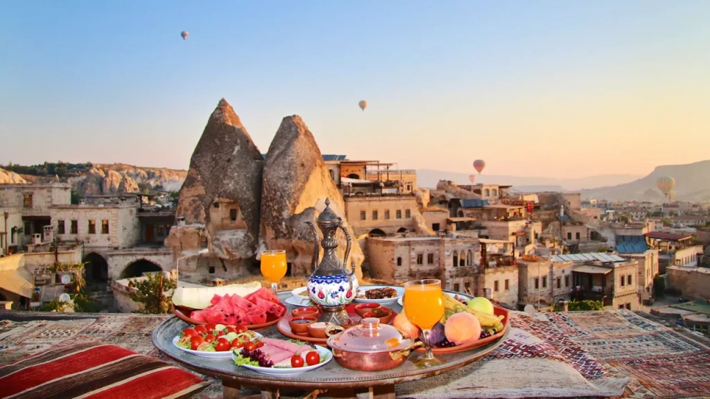 Local cuisine in Cappadocia