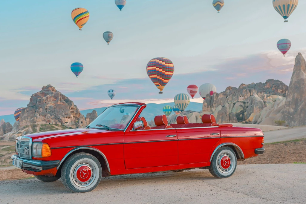 جولة السيارات الكلاسيكية في كابادوكيا