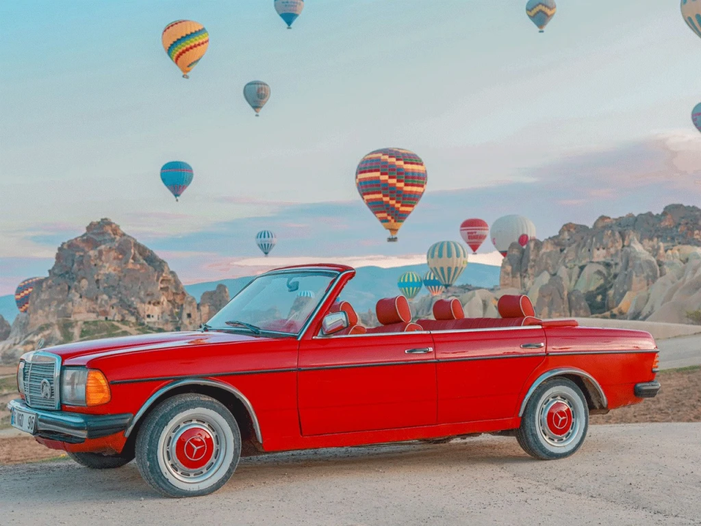 جولة السيارات الكلاسيكية في كابادوكيا