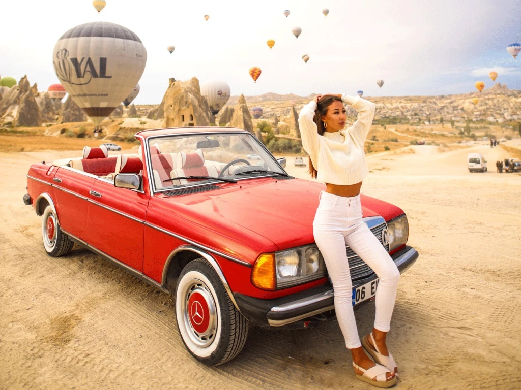 جولة السيارات الكلاسيكية في كابادوكيا