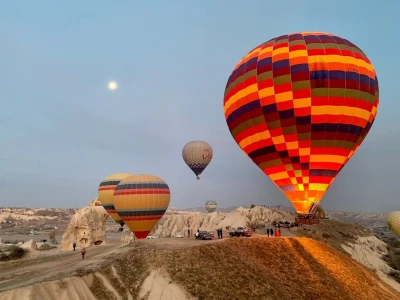 Cappadocia Hot Air Balloon Ride | Sunrise Flight Over Fairy Chimneys