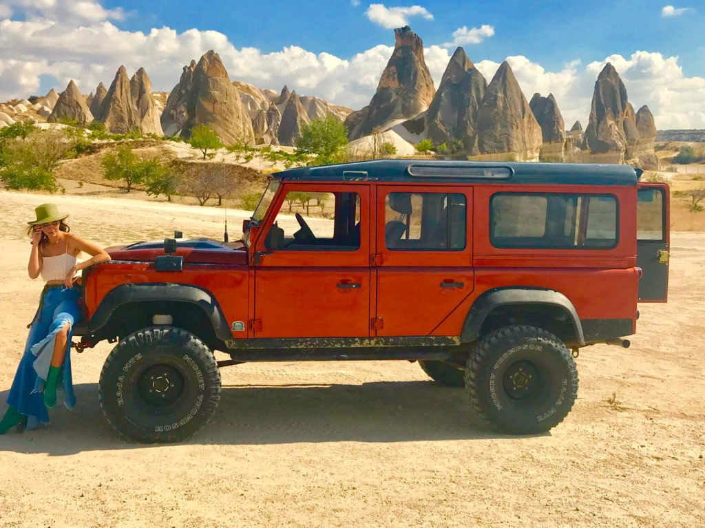 私人越野吉普车日落之旅与饮品