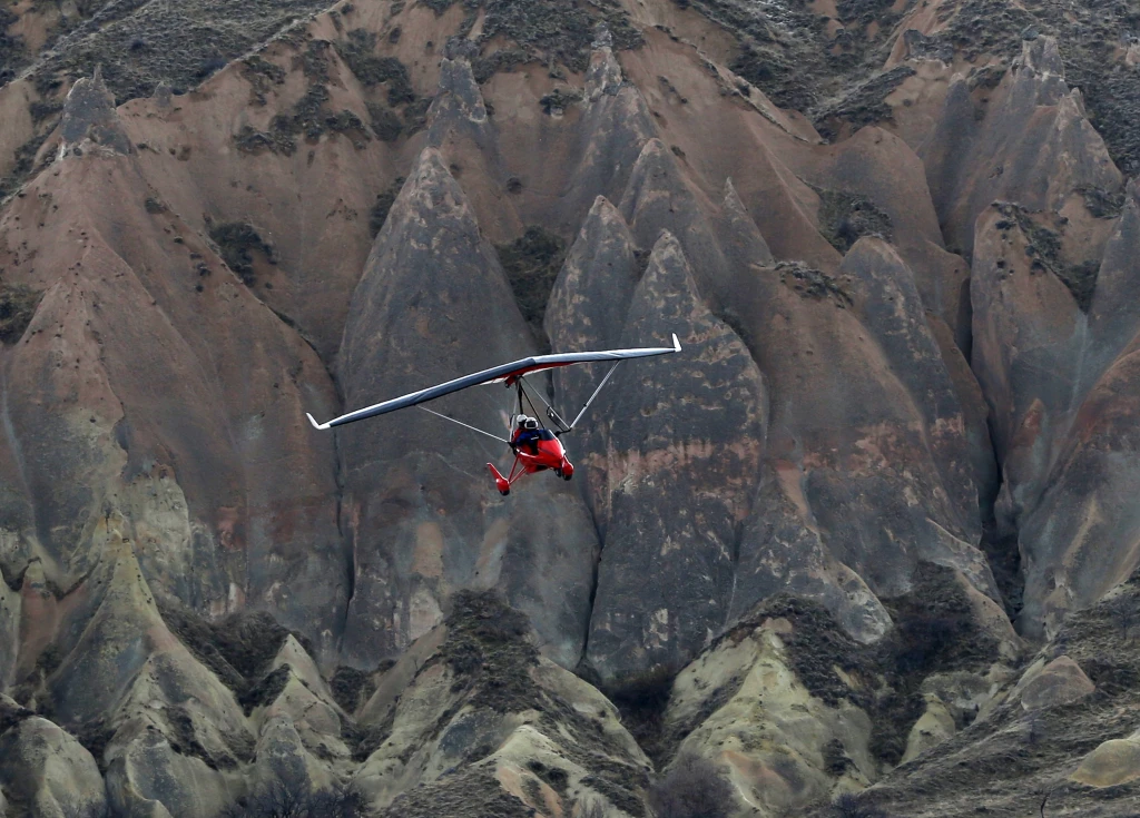 Mikrolajt let u Kapadokiji