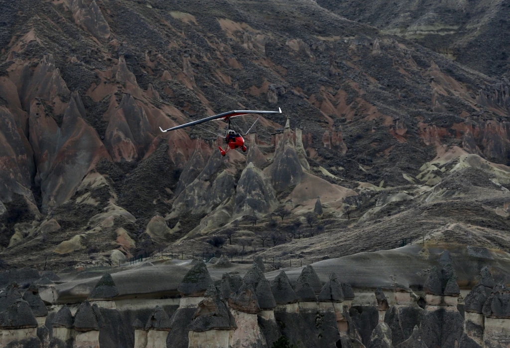 Δραστηριότητα Πτήσης Μικροαεροσκάφους στην Καππαδοκία