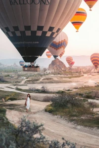 Unforgettable 2-Hour Hot Air Balloon Sightseeing Tour: Soar Above Turkey’s Stunning Landscapes with Hotel Transfer Included