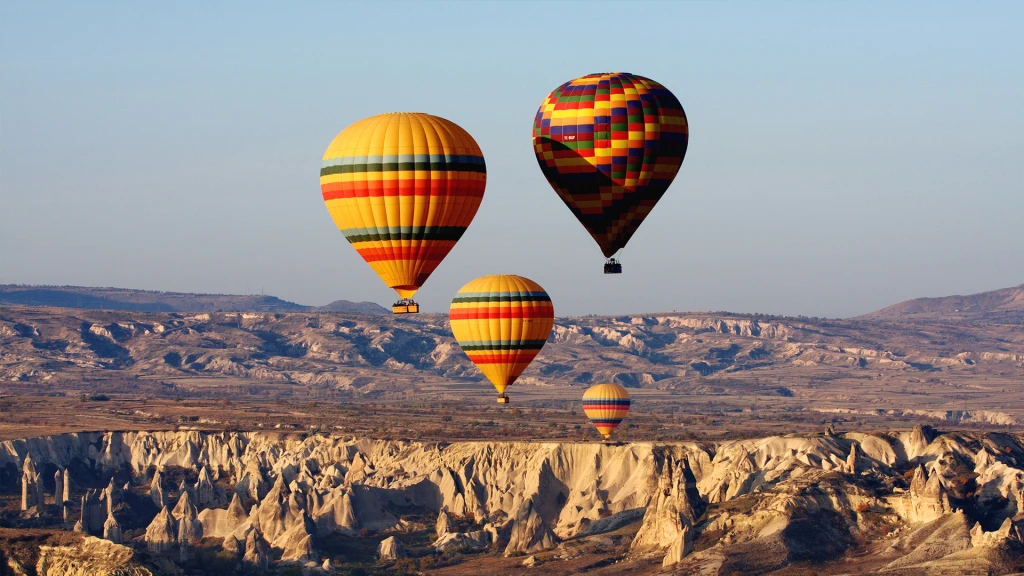 Aventura en globo de Capadocia