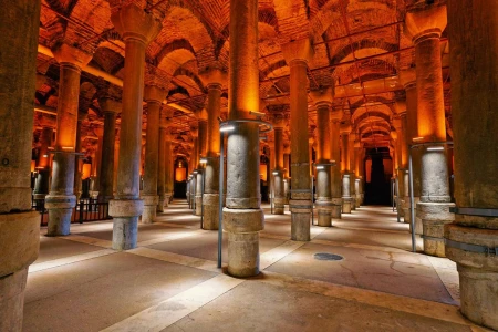 Tour D1 Dolmabahce palace (Harem and Selamlik), 1001 column underground cister, Suleymaniye mosque, Little Aya - Sophia mosque