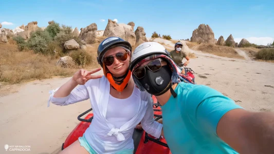 Solnedgang ATV-tur Cappadocia