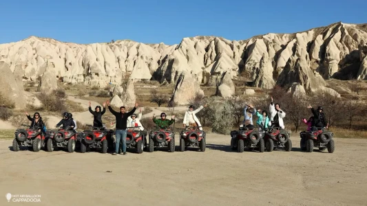 Solnedgang ATV-tur Cappadocia