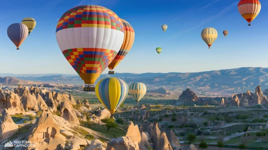 Göreme varmluftsballong (Deluxe flygpaket)