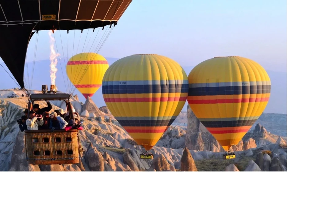 Turun Belon Panas Cappadocia dengan Pengambilan-Penghantaran