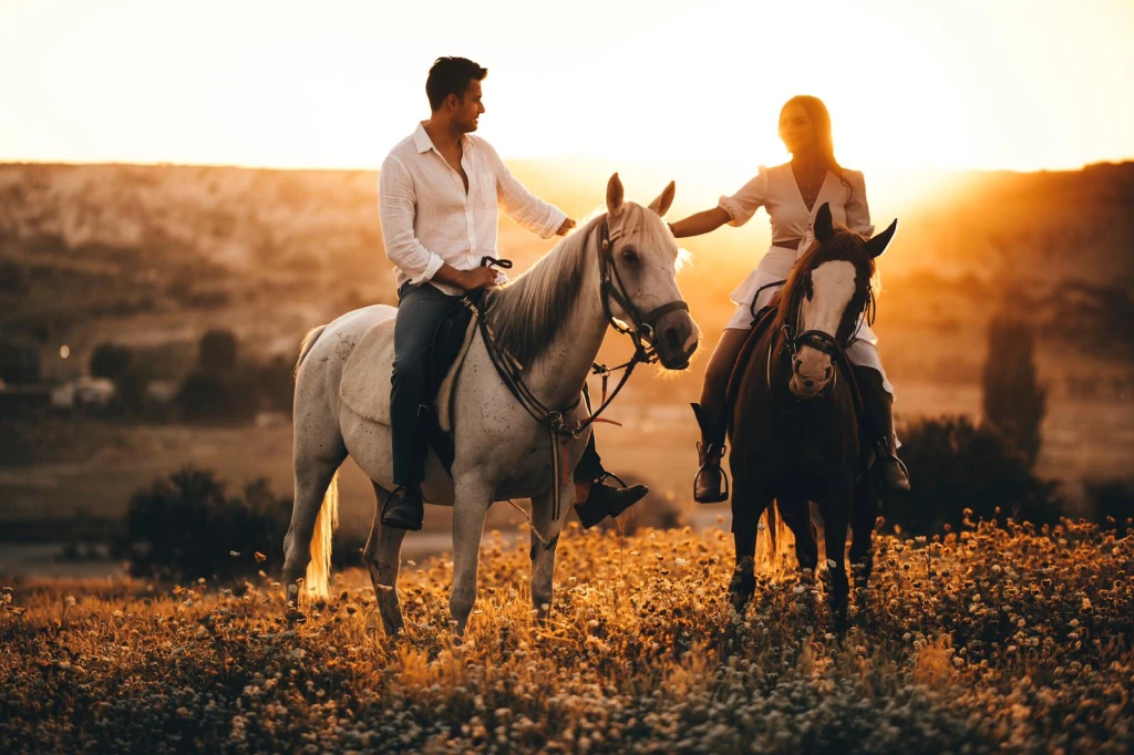 جولة ركوب الخيل في كابادوكيا