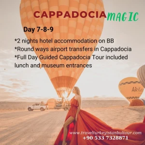 8 Notte 9 Giorni Pacchetto Turchia Istanbul Bursa Antalya Cappadocia
