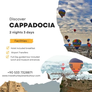 Jam 7 malam 8 Hari Turki Paket İstanbul Kapadokia Antalya