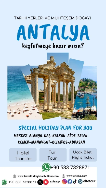 'Tour a Medida de Vacaciones en Antalya'