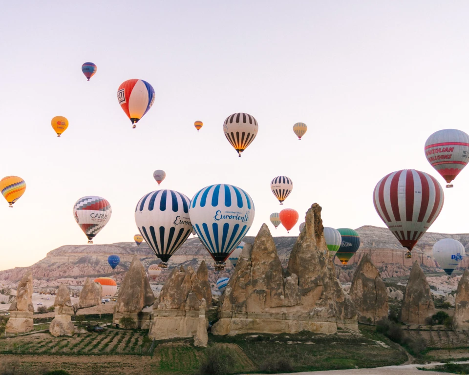 Goreme πτήση θερμού αέρα μπαλόνι