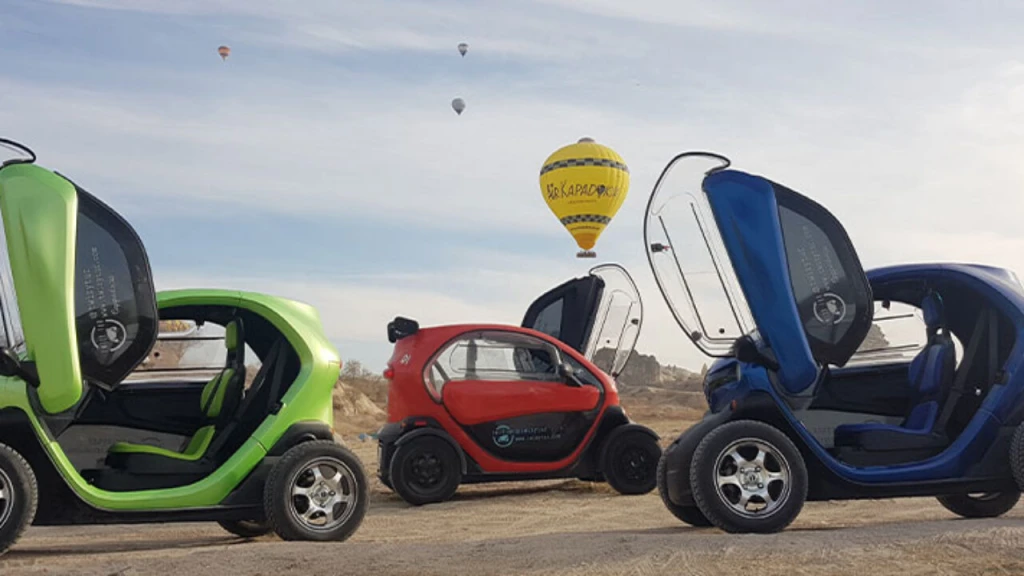 Τουριστική Ξενάγηση με Twizy στην Καππαδοκία