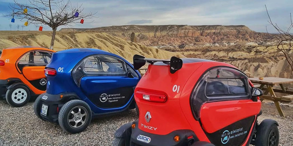 Τουριστική Ξενάγηση με Twizy στην Καππαδοκία
