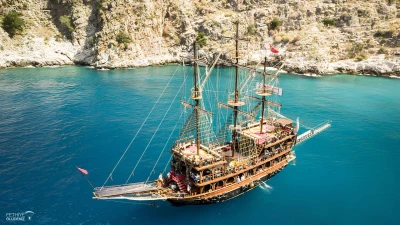 Fethiye Ölüdeniz 6 Adalar Korsan Teknesi Turu | Müzikli ve Eğlenceli Tekne Turu