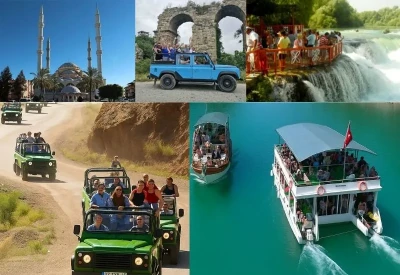 Jeep Safari Tour to Green Canyon and Manavgat Waterfall