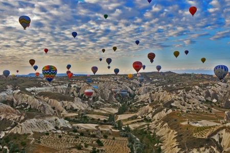 Globo aerostático en Capadocia - Amanecer