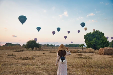 Globo aerostático en Capadocia - Amanecer