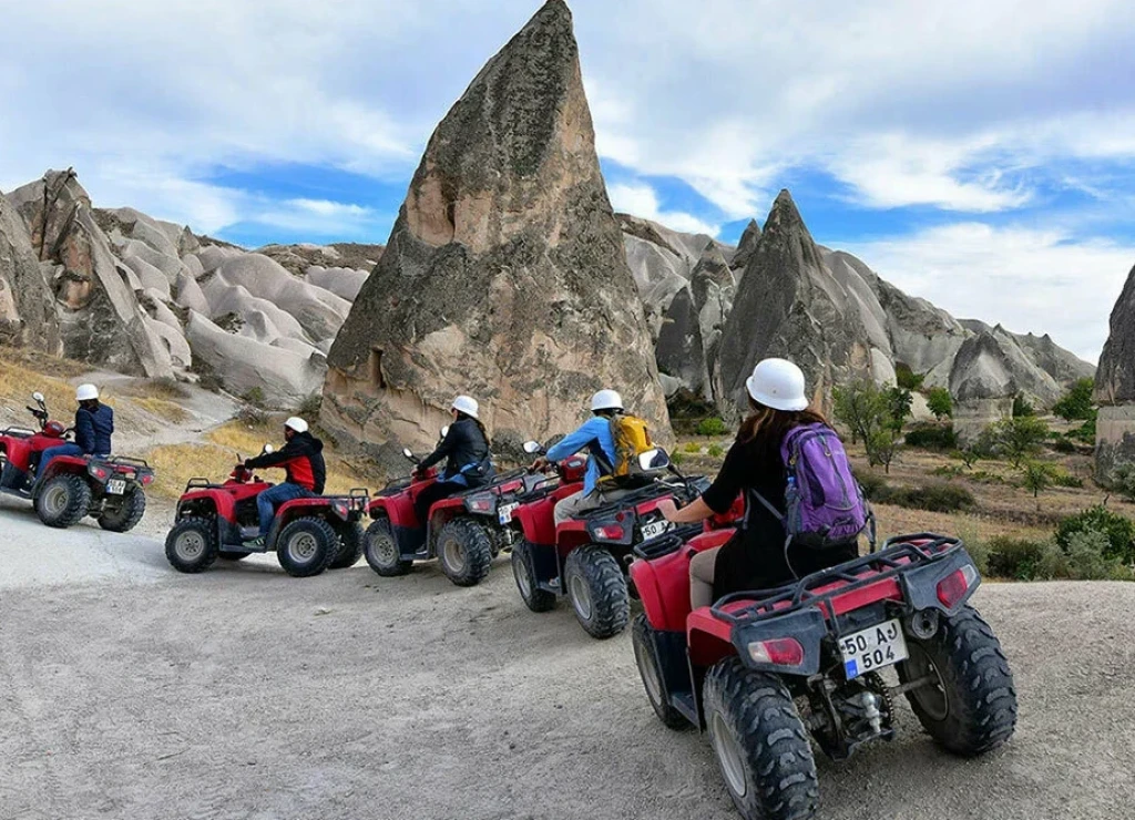 कैपाडोसिया एटीवी टूर एडवेंचर सूर्यास्त