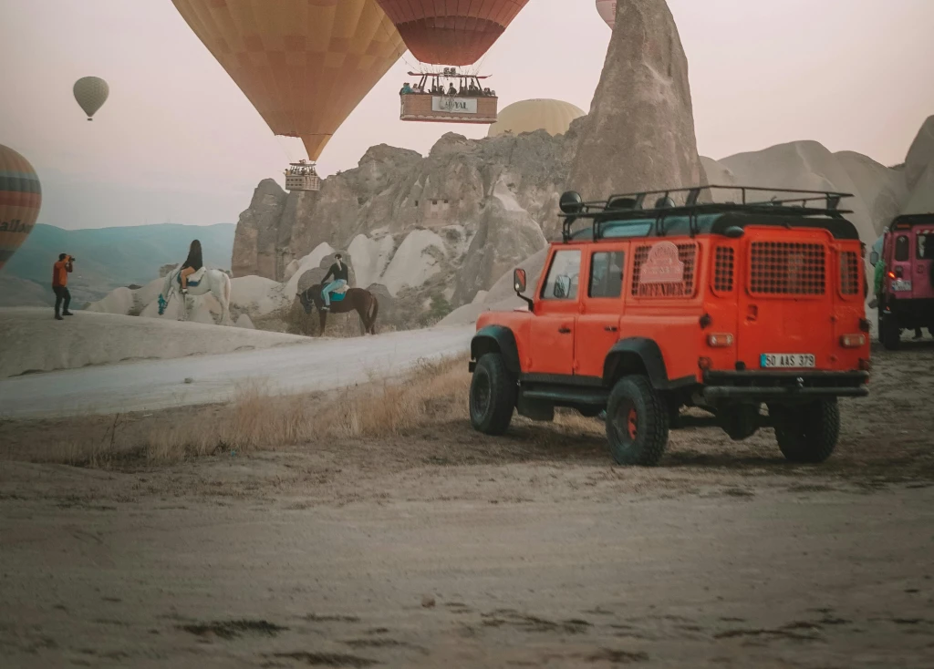 Safari en jeep en Cappadoce