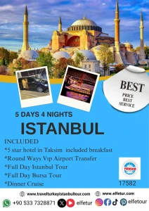 Πολυτελές Πακέτο Ταξιδιού στην Κωνσταντινούπολη με Ξενοδοχείο 5 Αστέρων και Ξεναγήσεις με VIP Μεταφορές