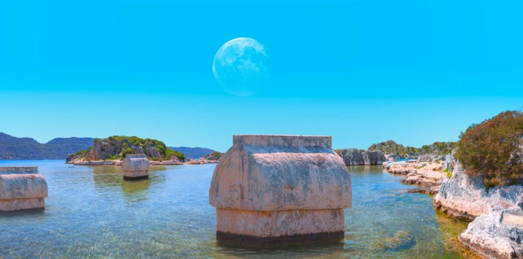 Φετιγέ Ολού Ντενίζ Γκοκάβα Κας Καλκάν Ξενοδοχειακή Περιοδία / 4 Νύχτες Διαμονής σε Ξενοδοχείο / Από Κωνσταντινούπολη