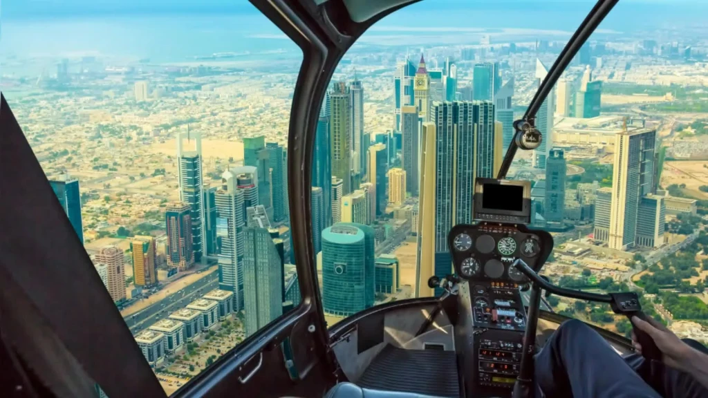 Tour en hélicoptère privé à Dubaï
