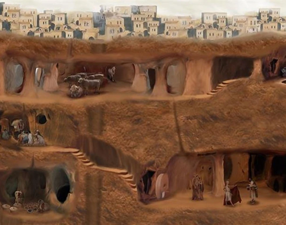 Tur Kota Bawah Bawah Tanah Kemilau